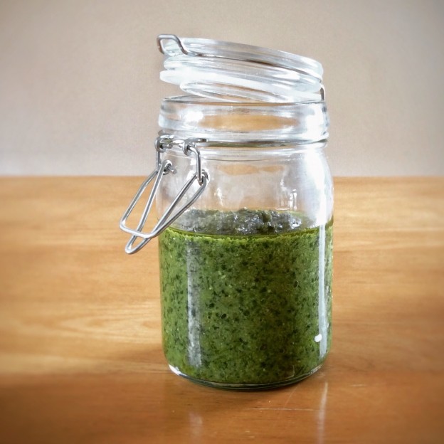 low saturated fats vegan pesto